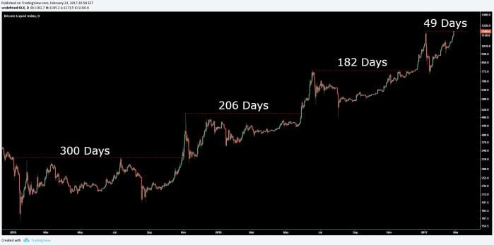 Bitcoin Price Analysis Feb 24 2017 3