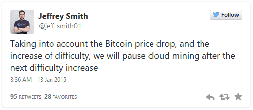 Jeffrey Smith CEXio Tweet