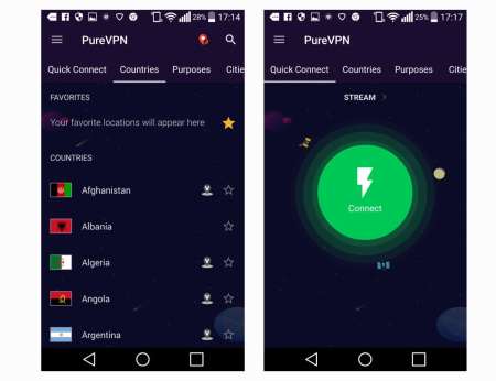 Pure-VPN-Android-Homescreen-min