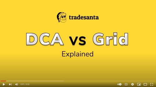 TradeSanta DCA vs Grid Video