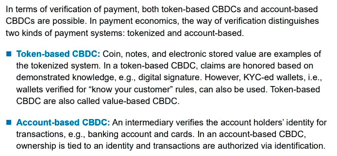 CBDC Types