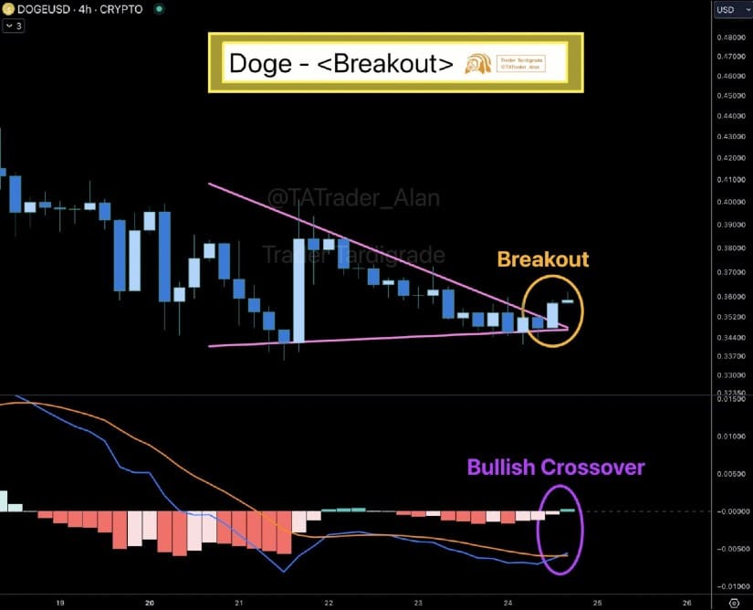 Technical indicators signal force 