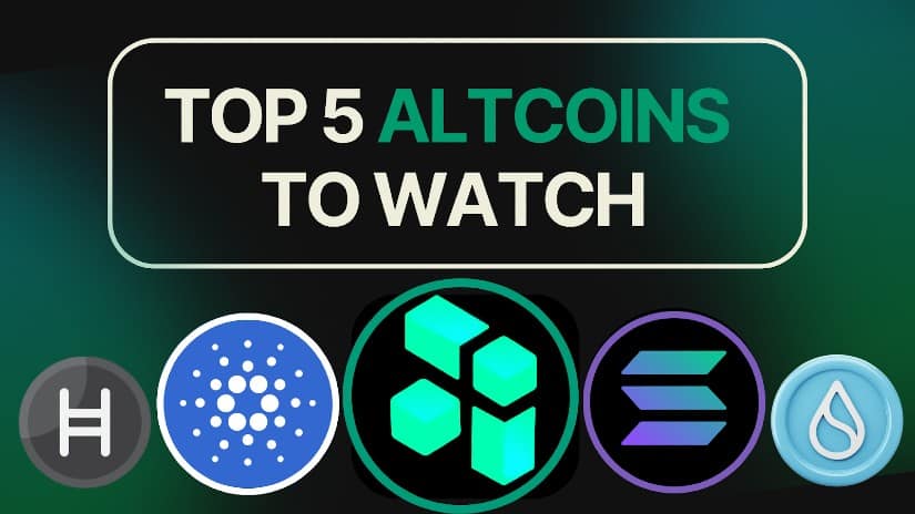 Top 5 Altcoins to Watch: BlockBoost ($BBT), Sui, Cardano, Hedera, Solana