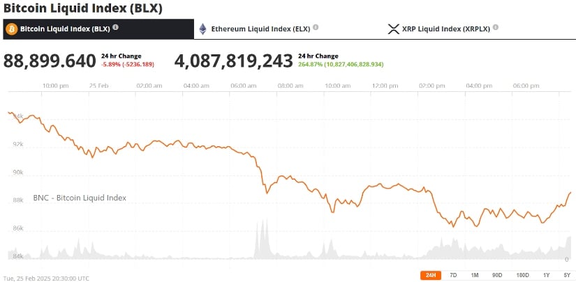 Bitcoin Liquid Index