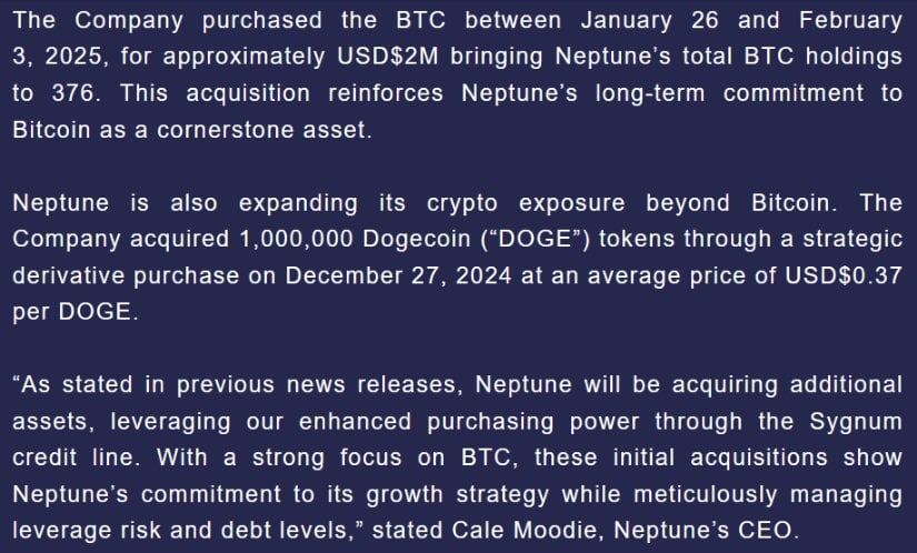 Neptune Digital Assets