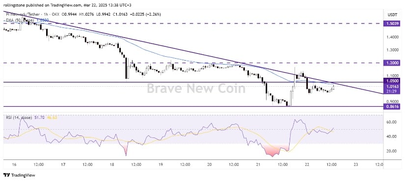 Pi Network Faces Key Resistance Levels