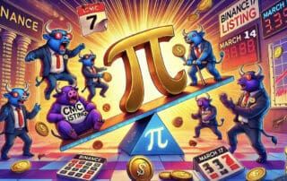 Pi Network’s native cryptocurrency, PI, has witnessed a significant price rally following its recent listing on CoinMarketCap.