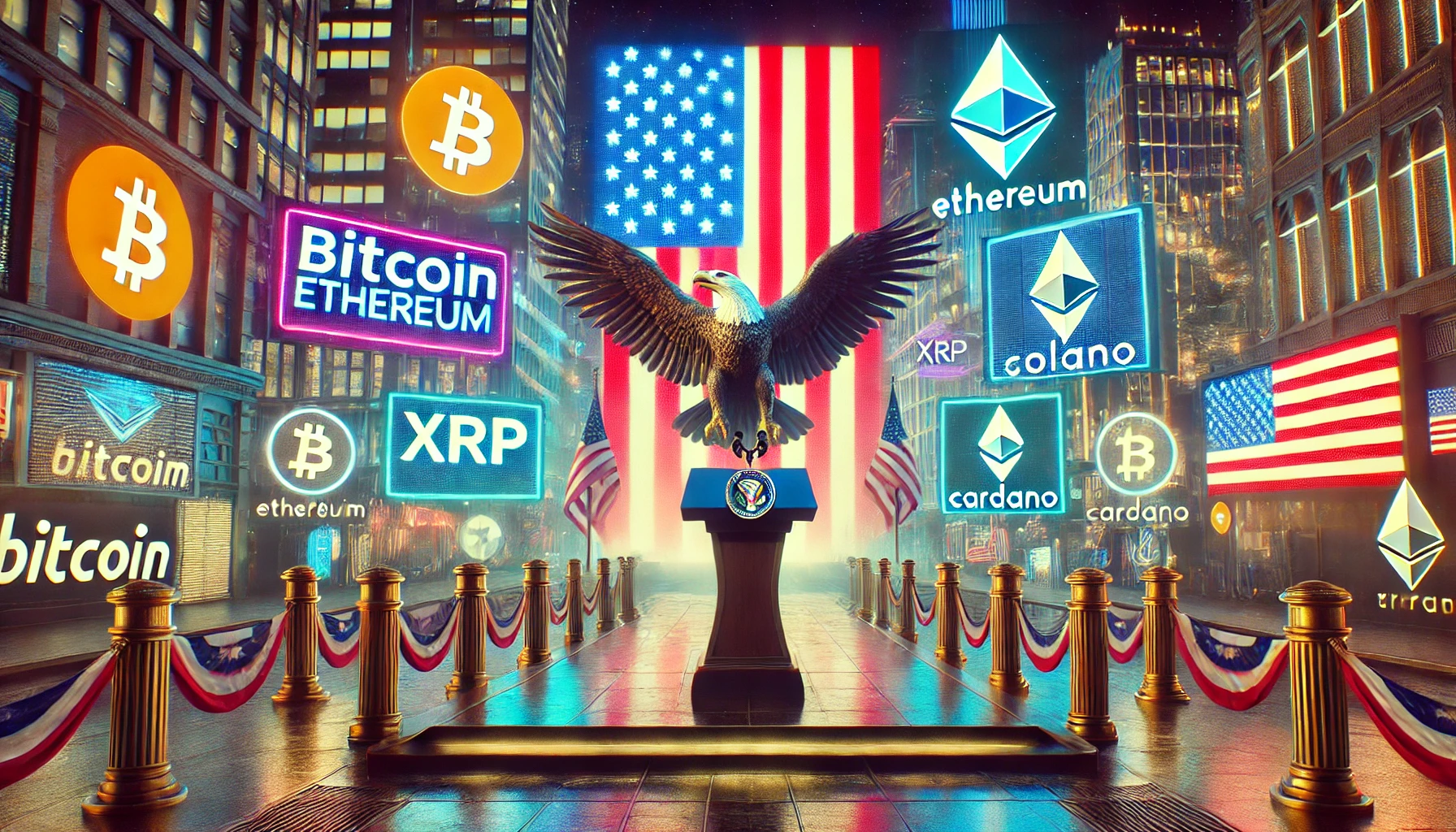 Trump meluncurkan US Crypto Reserve, XRP, Sol, Ada, BTC dan ETH Skyrocket