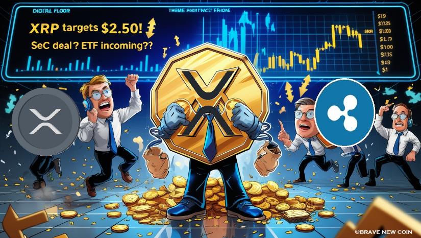 XRP Price Prediction: XRP Braces for a $2.50 Retest as Traders React to SEC News and JP Morgan Forecast