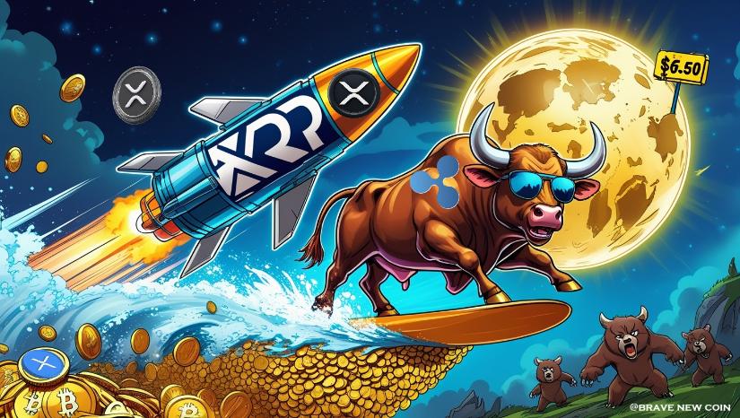 XRP Price Prediction: XRP Could Soar to $6.50 as Crypto Analyst Sees Breakout Fueled by Elliott Wave