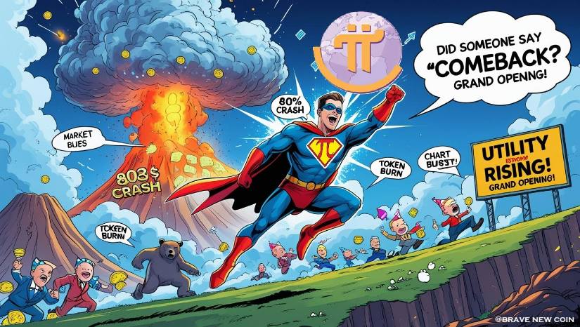 Brave New Coin Apr 11-2 Pi Network Price Prediction: $3 Comeback in Sight Amid Token Burn Buzz, Growing Utility, and Rising Volume