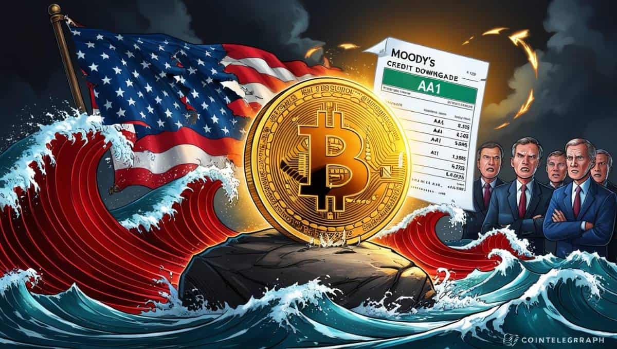 Bitcoin Holds Ground as U.S. Credit Downgrade Rattles Global Markets