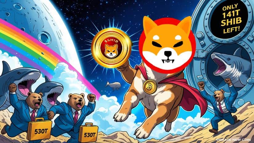 Shiba Inu (SHIB) Price Prediction: Can Shiba Inu Hit $0.000045 After 576 Trillion Token Surge? – Brave New Coin
