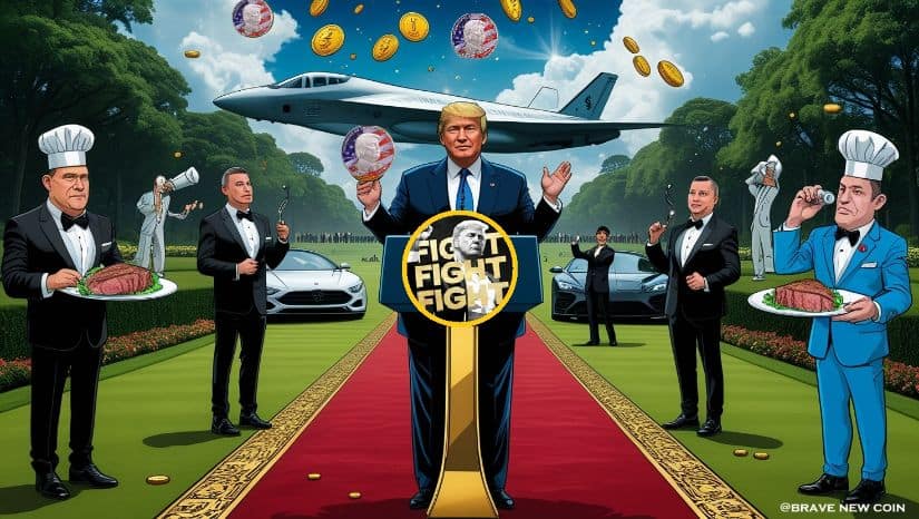 Bnc May 25-62 $TRUMP News Today: Trump’s $148M Meme Coin Dinner Sparks Global Buzz and Legal Heat