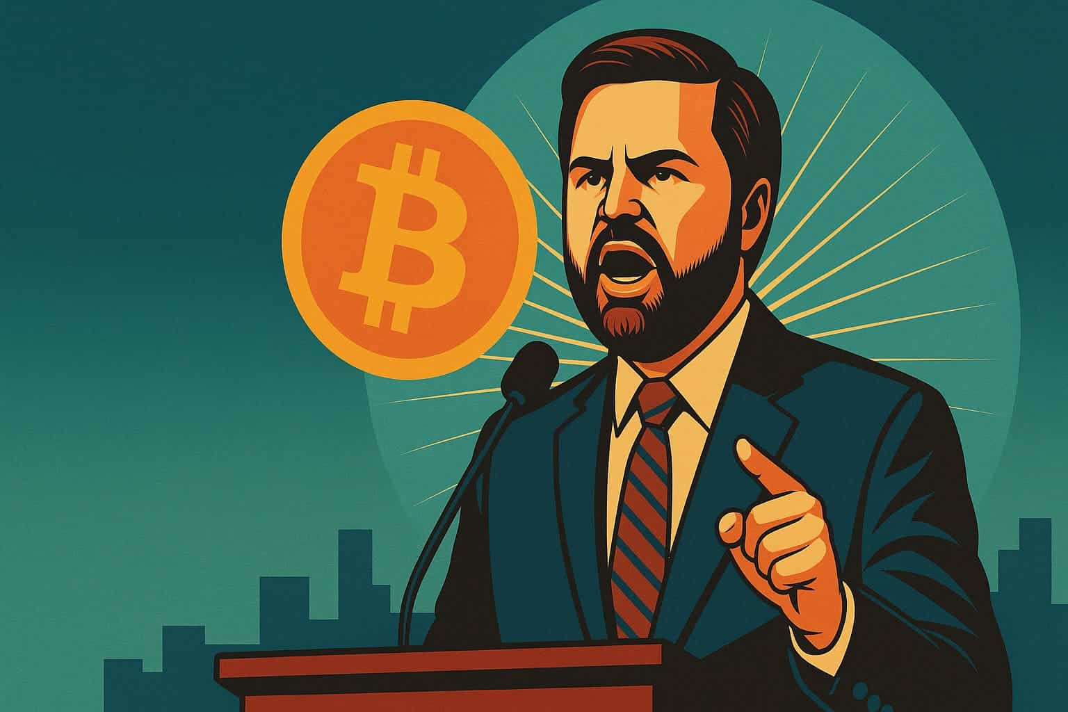 dj vance at boitcoin 2025 in vegas JD Vance at Bitcoin 2025: Regulatory Clarity or Bust — Anti-Crypto Bureaucrats Will Be Fired