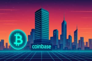 Coinbase stock goes up