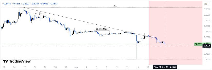 Pi Network Price Nears Crucial Support