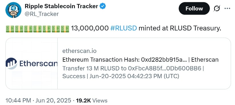 Ripple Accelerates RLUSD Growth to Target Stablecoin Leaders