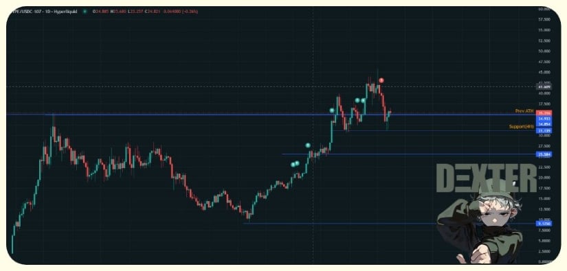 HYPE is Getting Support from Key Technical Level