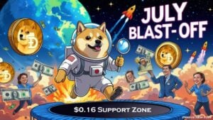 Dogecoin (DOGE) Price Prediction: Crypto Analyst Sees Dogecoin Charging Toward $1 in Explosive July Setup