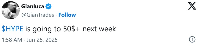 HYPE Community Calling $50