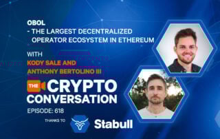 Kody Sale (Head of Product) and Anthony Bertolino (Head of Marketing & Ecosystem) are leading Obol’s charge to scale the next generation of infrastructure networks. Together, they’re building the largest Decentralized Operator Ecosystem in Ethereum and Web3—powered by Obol’s groundbreaking distributed validator technology.