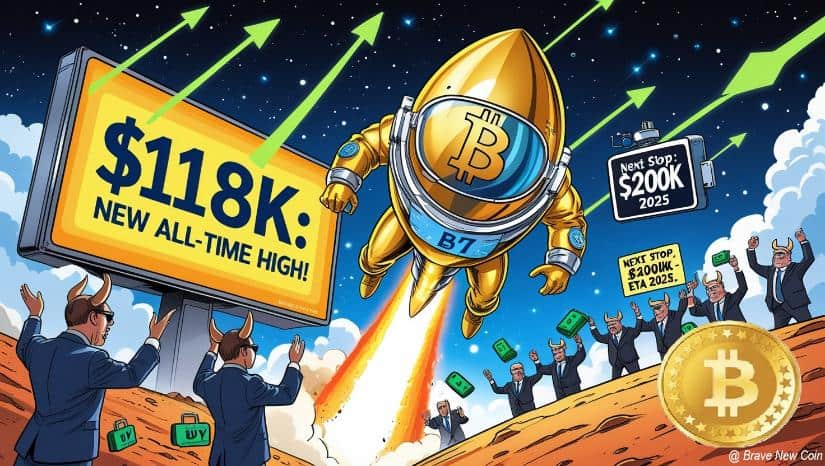 Bitcoin (BTC) Price Prediction: Bitcoin Surges to New All-Time High, Bitwise CIO Targets $200K by 2025