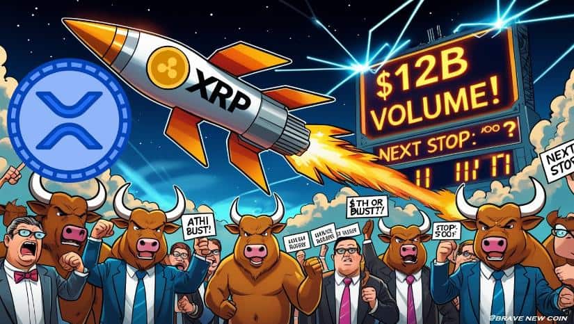 Bnc Jul 18-407 XRP Price Today: XRP Eyes All-Time High After Explosive 10% Jump and $12B Volume Surge