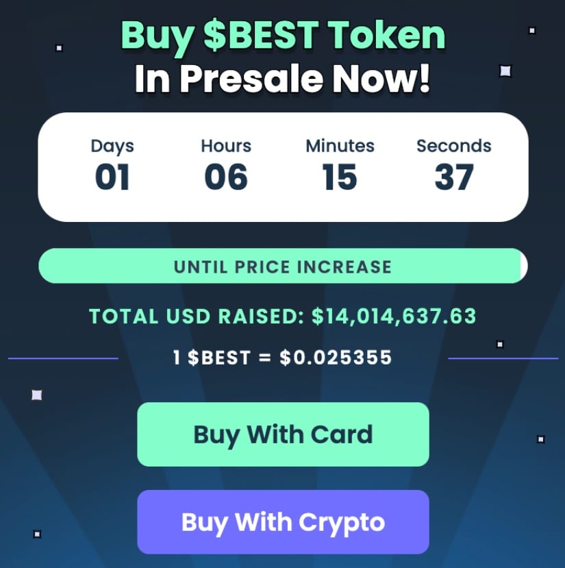 Buy Best Wallet Token in the presale