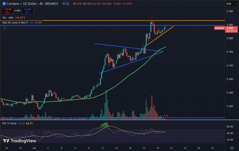 Cardano Price Eyes Breakout Towards $1.00