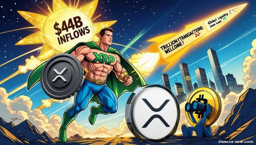 Bnc Jul 22-1 XRP Price Prediction: XRP Eyes New All-Time High with $44B Inflows and Trillion-Dollar Utility Ahead