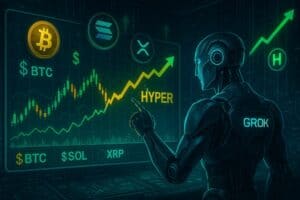 Grok Predicts the Week Ahead for $BTC, $SOL & $XRP – But $HYPER Might Steal the Show