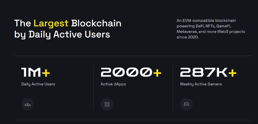 BNB Smart Chain stats