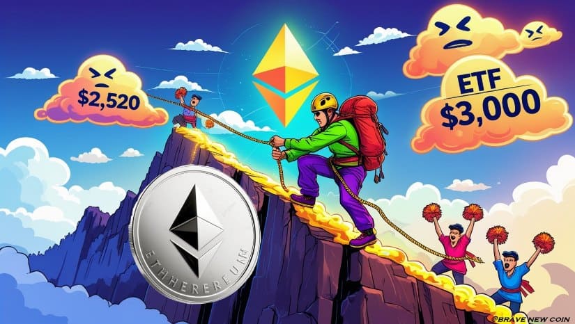 Bnc Jul 5-66 Ethereum (ETH) Price Prediction: Ethereum Testing Patience Near $2,520—Is a $3,000 Rally Now in Sight?