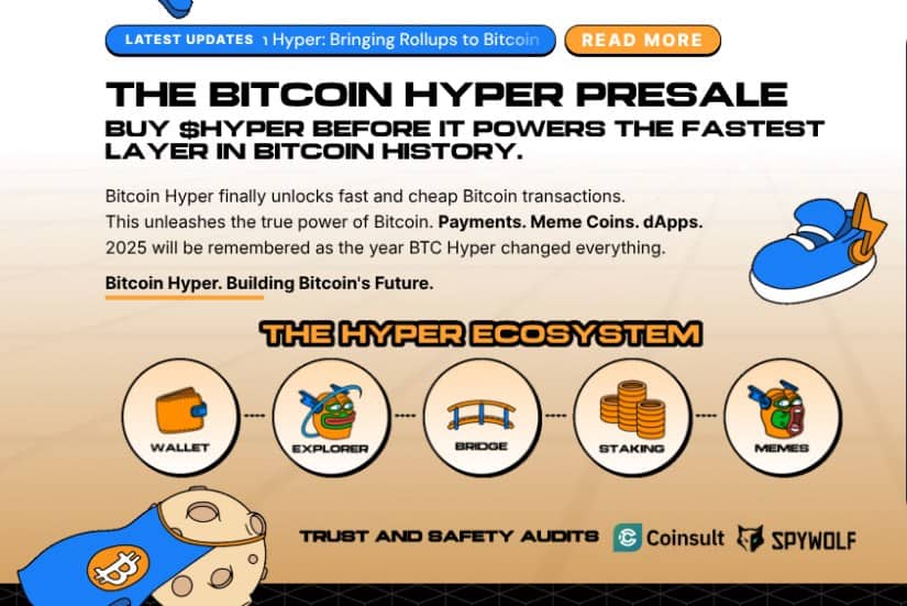 Bitcoin Hyper presale. Source: Bitcoin Hyper