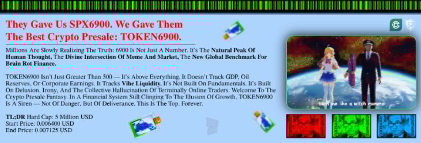 TOKEN6900 information.