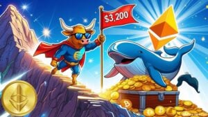 Ethereum (ETH) Price Prediction: ETH Bulls Target $3,200 as Golden Cross Forms and Whale Accumulation Strengthens