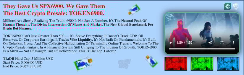TOKEN6900 explanation.