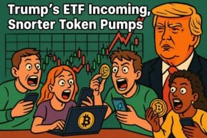 Trump's Bitcoin-Heavy ETF About to Drop, Snorter Token Joins Altcoin Buzz