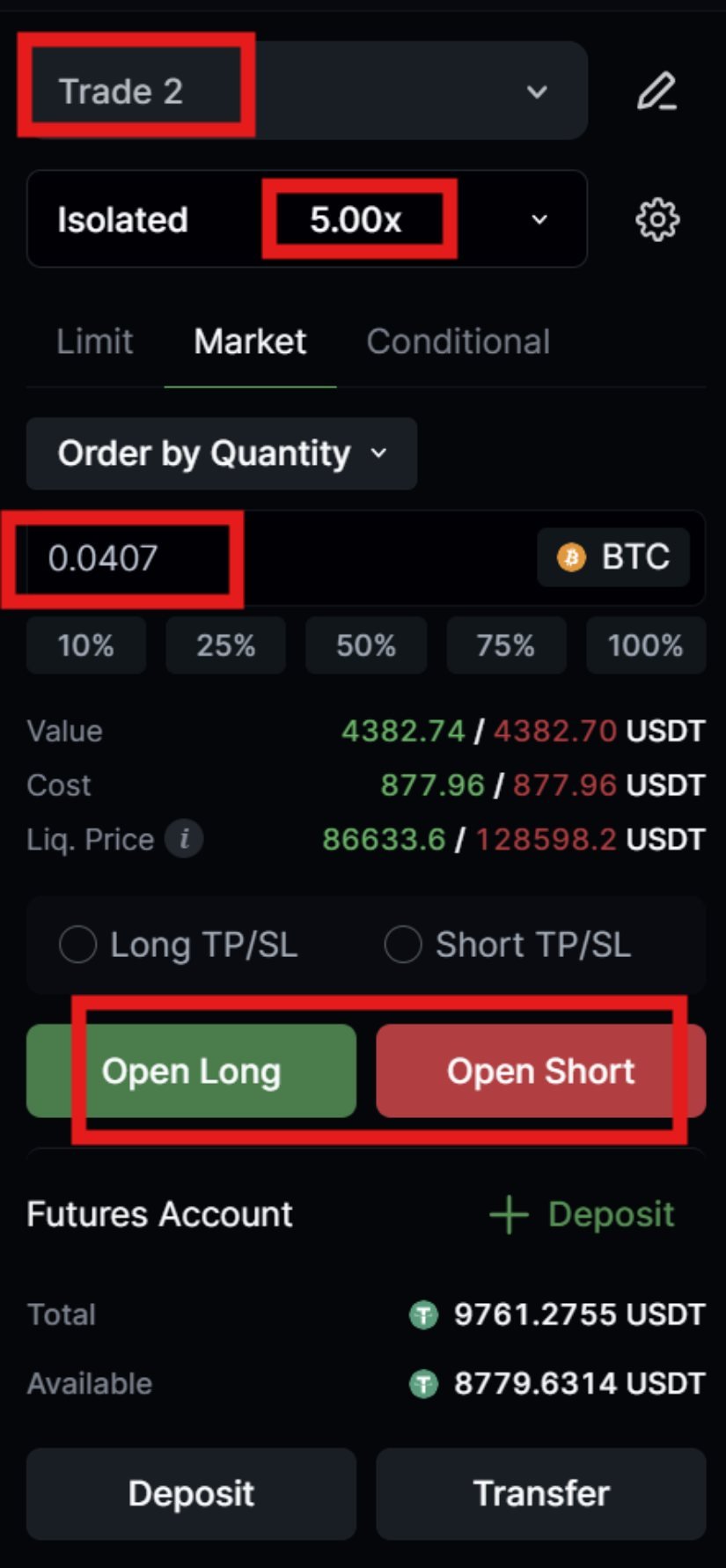Opening a Second Position in the Same Direction