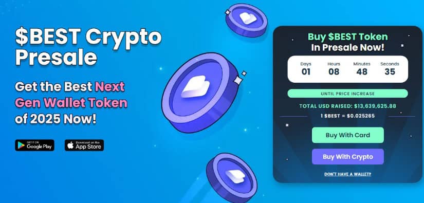  Best Wallet Token presale page