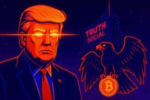 Trump’s media empire is going long on Bitcoin. After pushing through a trio of crypto-friendly bills in the House, Trump Media and Technology Group (TMTG) has disclosed a $2 billion position in BTC and Bitcoin-linked securities, backed by $2.5B in fresh capital.