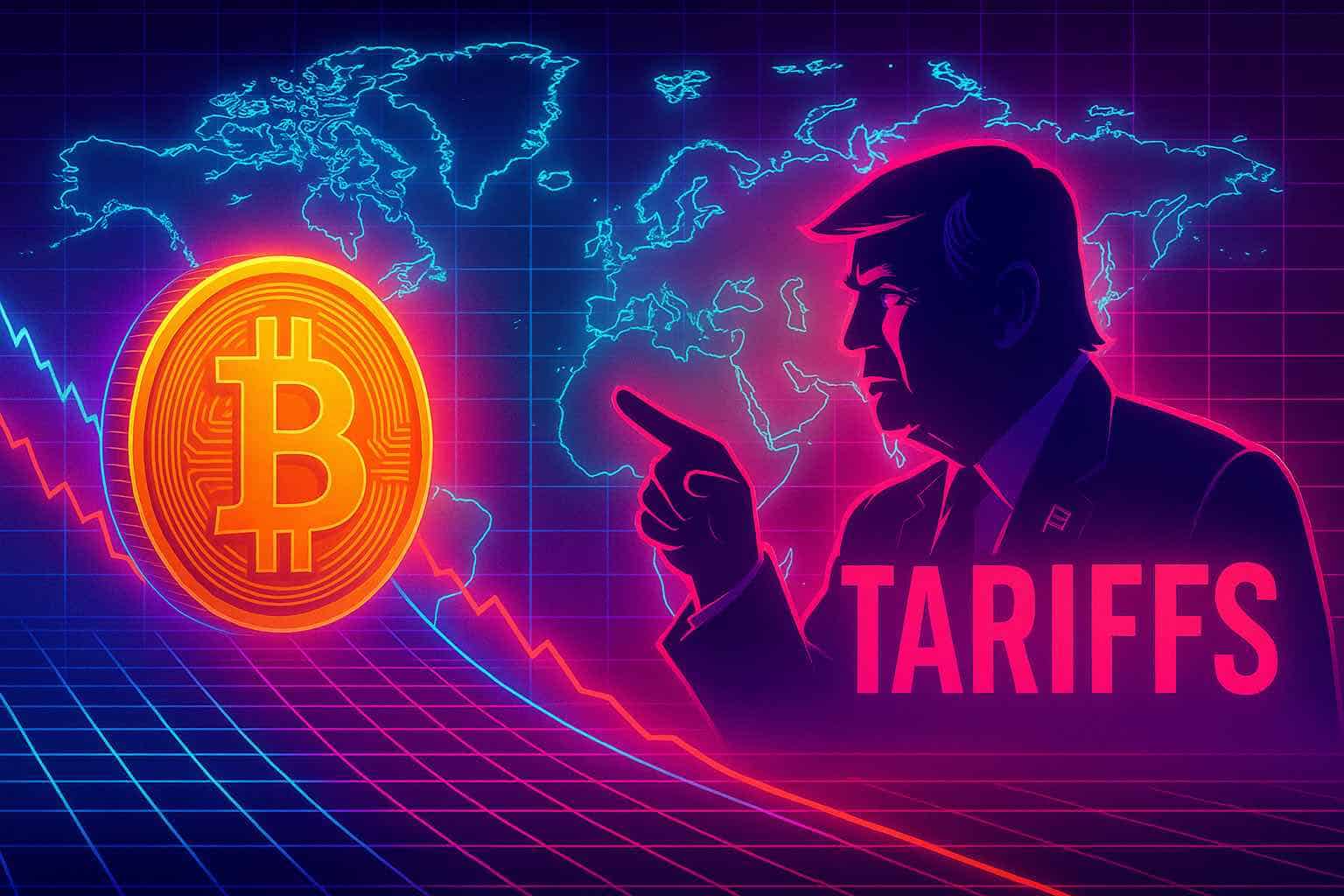 trump tariffs again Bitcoin’s Sugar-High Weekend Ends in a Trade-War Hangover