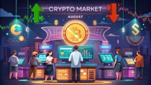 Crypto Markets acted as economic data and major events for higher August