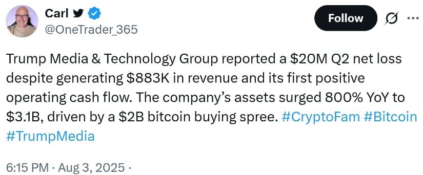 Trump Media’s $2B Bitcoin Strategy: A Bold Bet or a Game Changer?