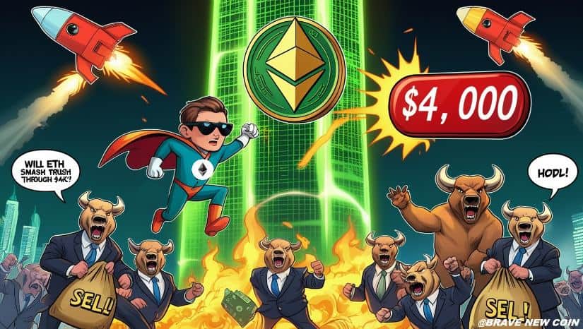 Ethereum (ETH) Price Prediction: Ethereum Gains Strength Above $3,700—Is $4,000 Within Reach?
