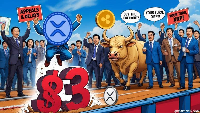 XRP Price Today: XRP Breaks $3 Barrier Just as Ripple SEC Appeal Hangs in Balance
