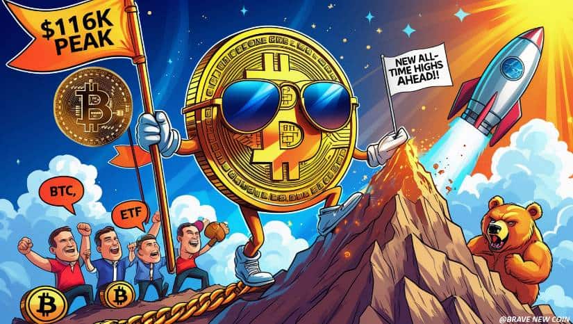 Bitcoin (BTC) Price Prediction: Bitcoin Targets New All-Time Highs After $116K Breakout