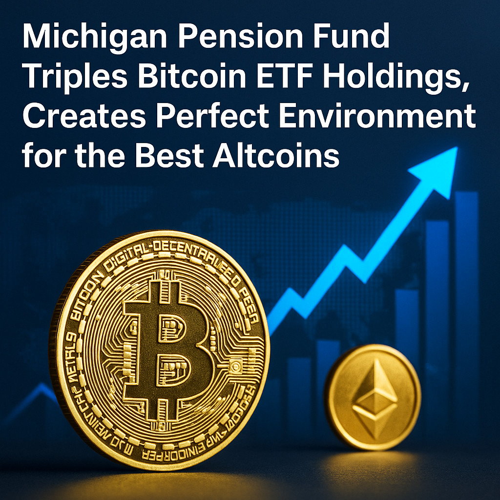 Top Presales to Watch as Michigan Pension Fund Buys Bitcoin ETFs