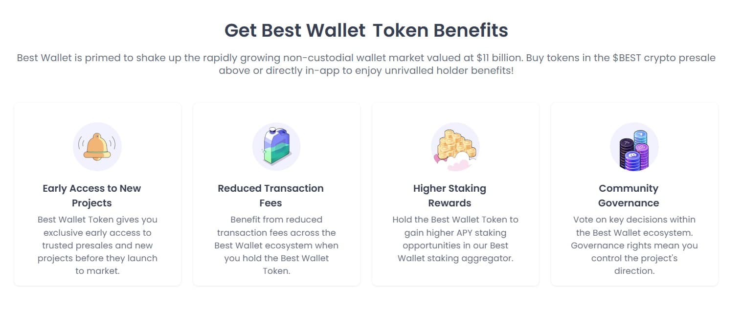 Benefits of buying and holding Best Wallet Token